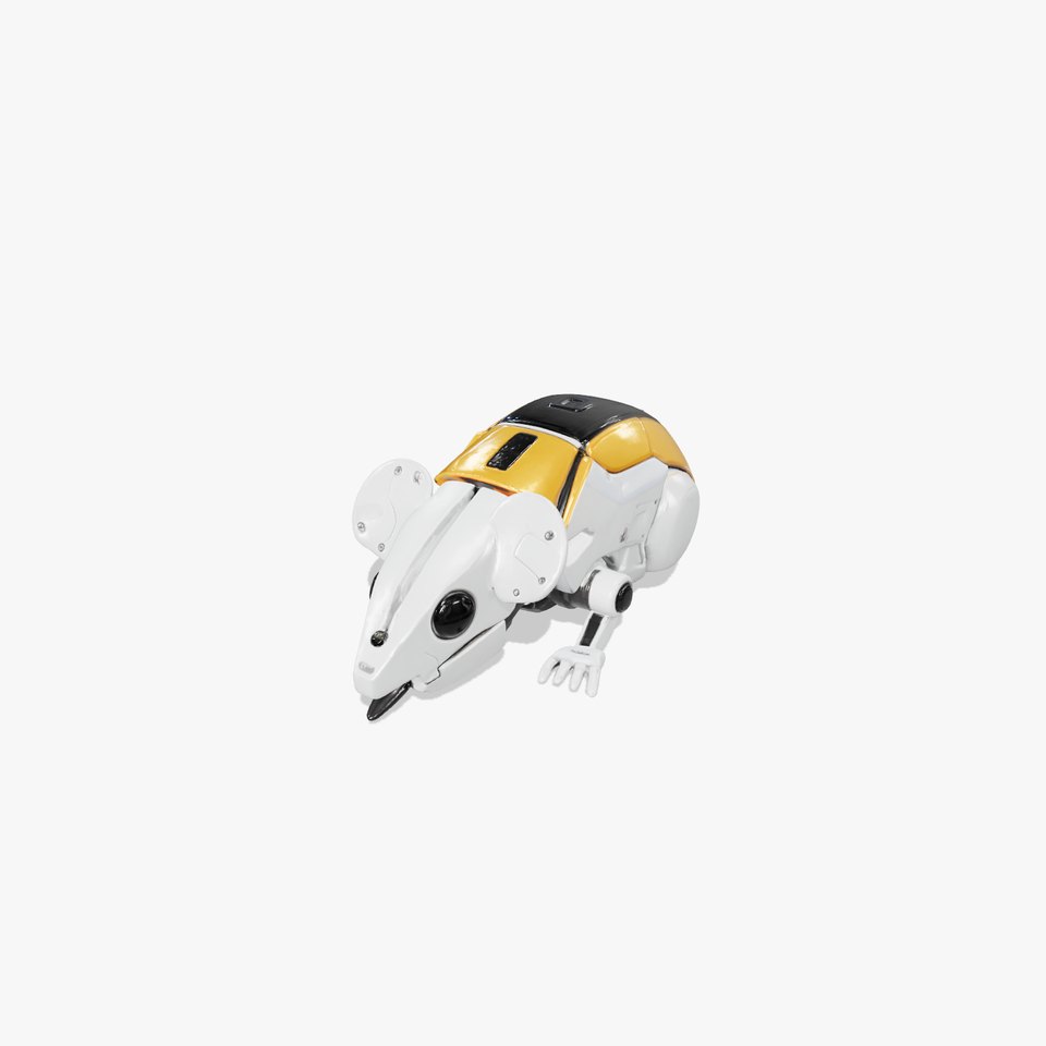 Futuristic Robotic Mouse Model with Modular Design